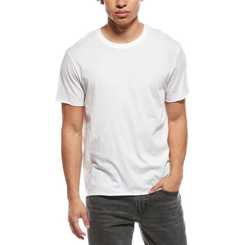 Atm Anthony Thomas Melillo Mens  Vintage Jersey Top, White